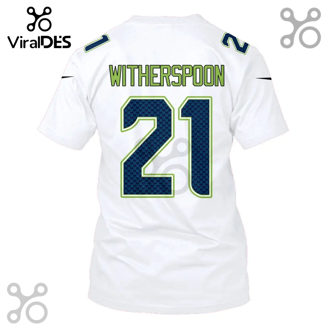 Seattle Seahawks Witherspoon Super Bowl LVI 3D All Over Print Hoodie Seattle Seahawks Witherspoon Super Bowl LVI 3D All Over Print Hoodie