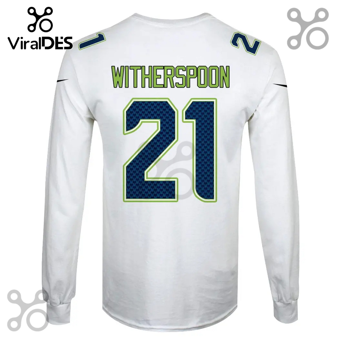 Seattle Seahawks Witherspoon Super Bowl LVI 3D All Over Print Hoodie Seattle Seahawks Witherspoon Super Bowl LVI 3D All Over Print Hoodie