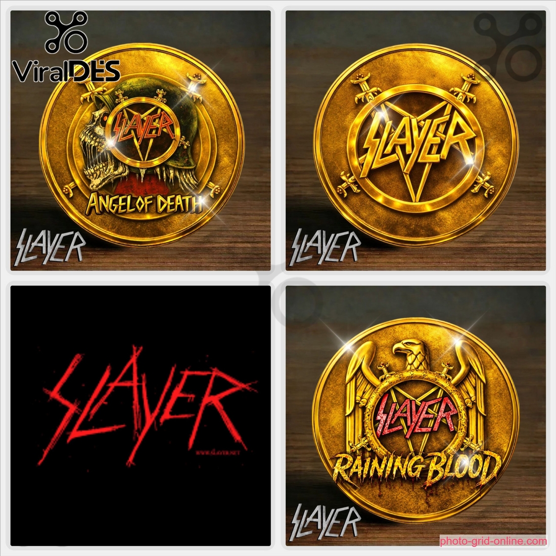 Slayer Raining Blood Commemorative Coin Slayer Raining Blood Commemorative Coin