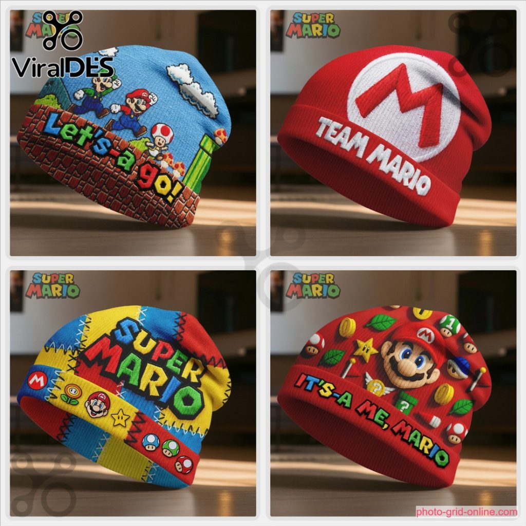 Super Mario Limited Edition Beanie Hat Super Mario Limited Edition Beanie Hat