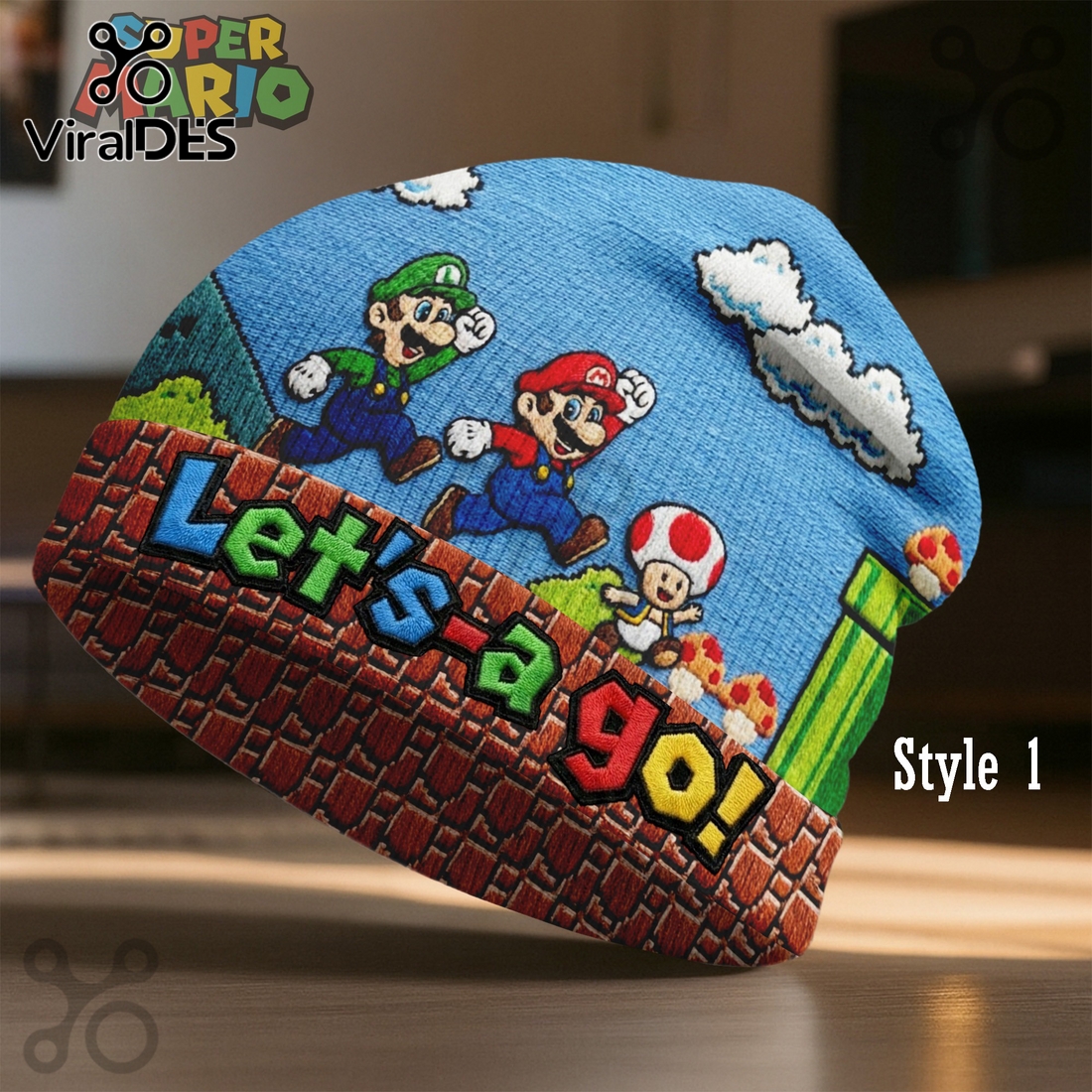 Super Mario Limited Edition Beanie Hat Super Mario Limited Edition Beanie Hat