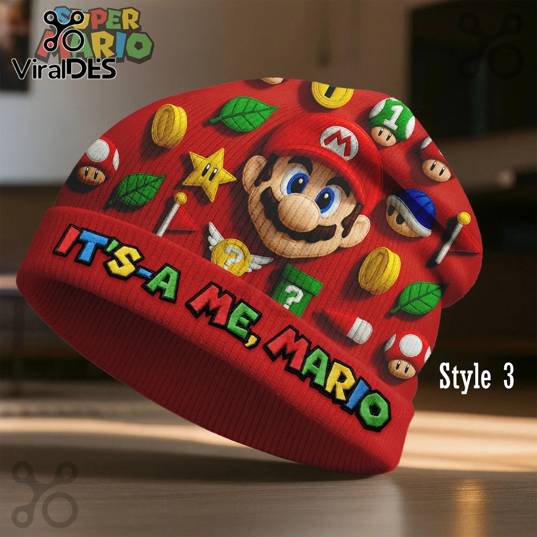 Super Mario Limited Edition Beanie Hat Super Mario Limited Edition Beanie Hat