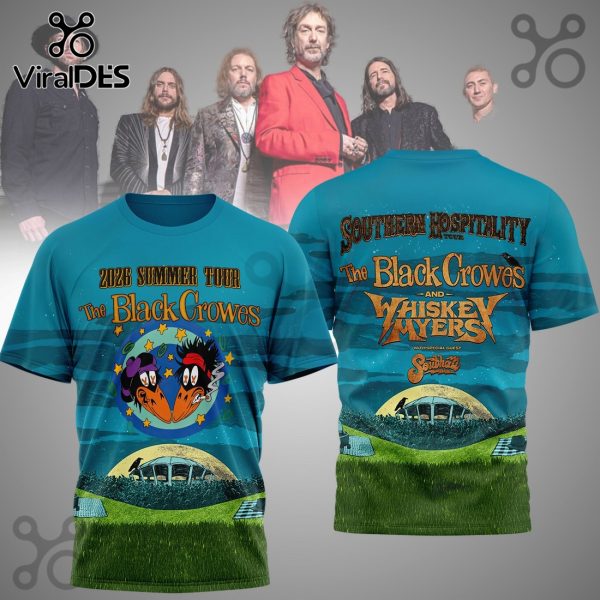 The Black Crowes And Whiskey Myers 3D T-Shirt - Viral 3D T-Shirt