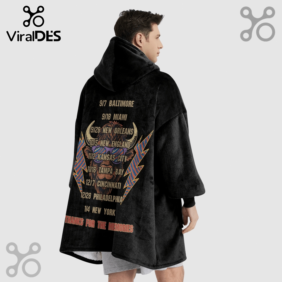 The Ralph Final Tour 1973-2025 Commemorative Blanket Hoodie The Ralph Final Tour 1973-2025 Commemorative Blanket Hoodie