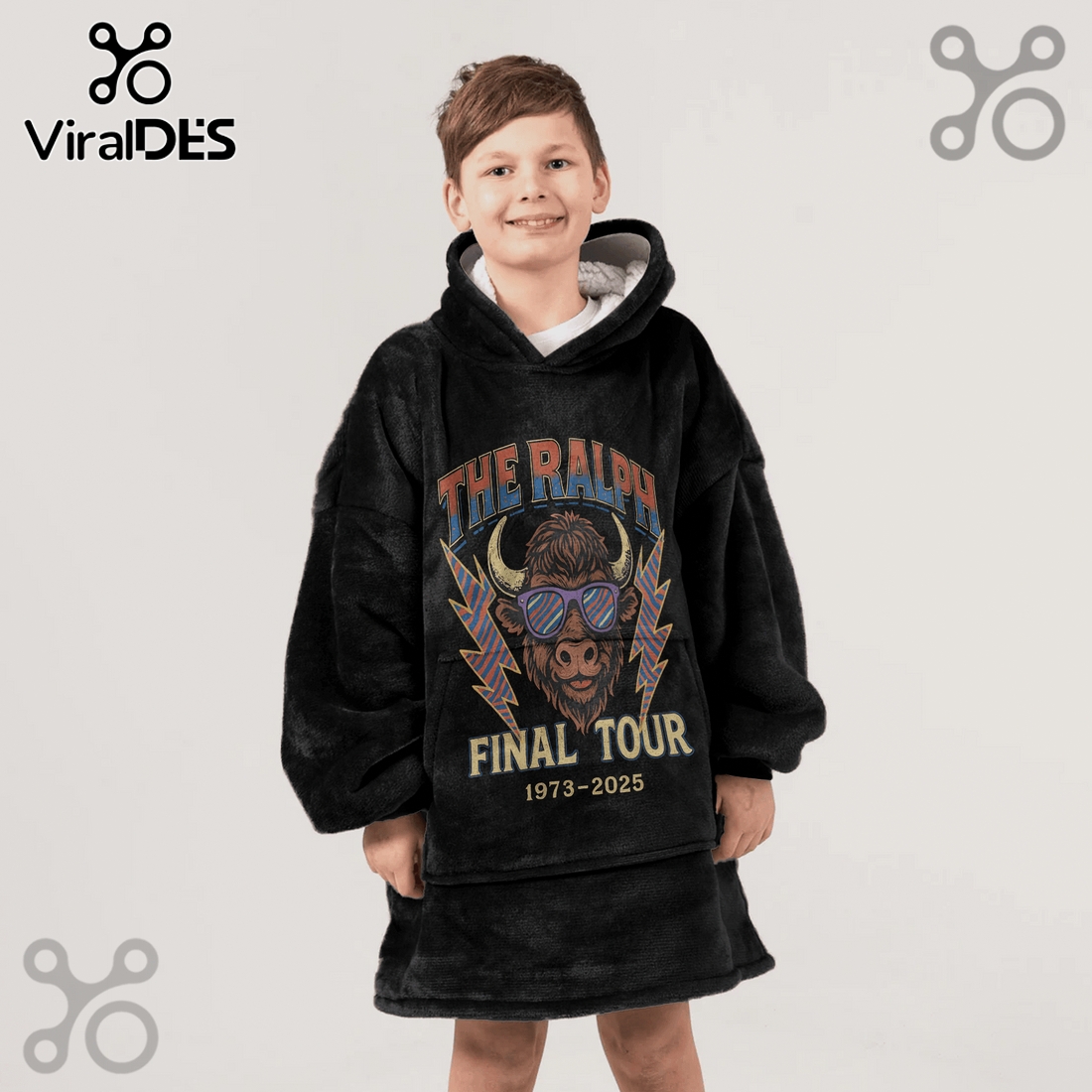 The Ralph Final Tour 1973-2025 Commemorative Blanket Hoodie The Ralph Final Tour 1973-2025 Commemorative Blanket Hoodie