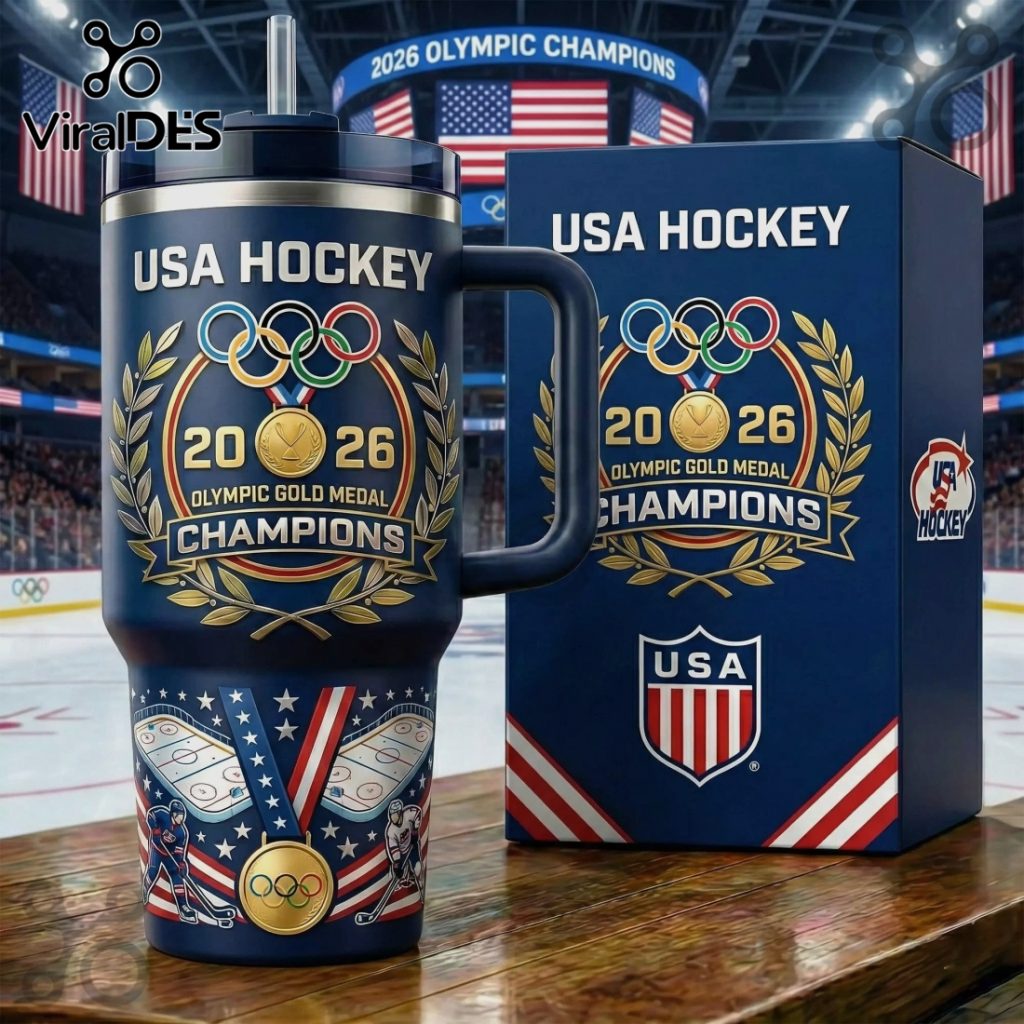 USA Hockey 2026 Olympic Gold Medal Champions Premium Insulated Tumbler