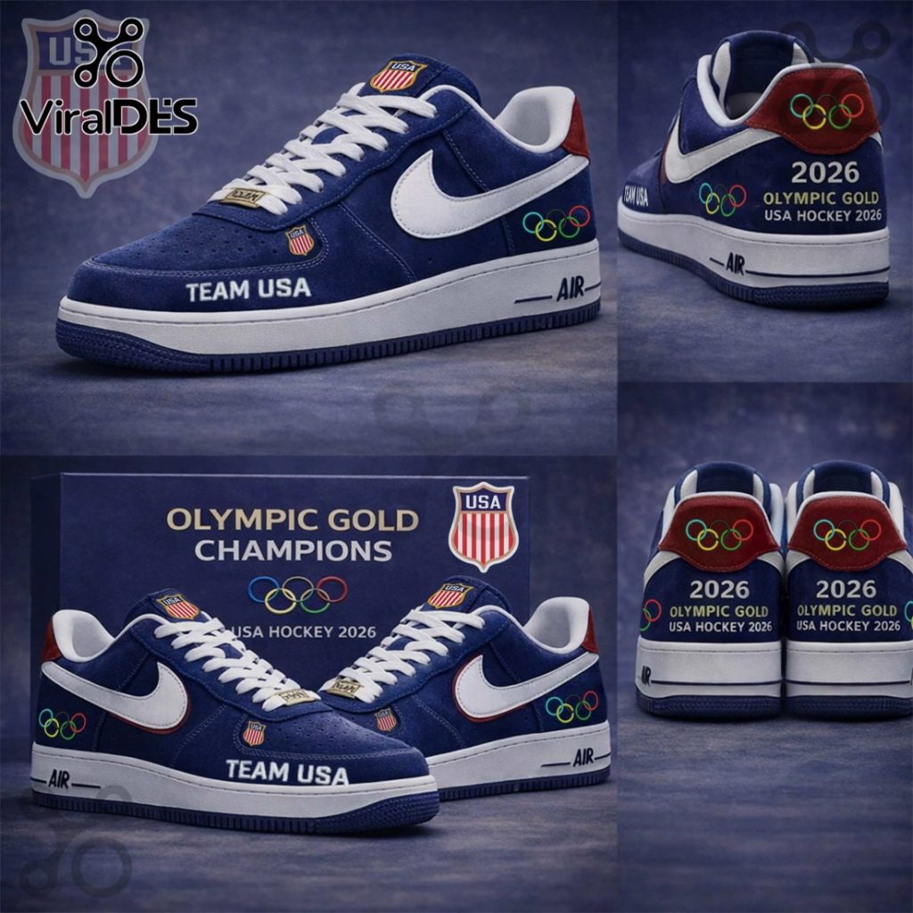 USA Hockey Olympic Gold 2026 Champions Commemorative Edition Sneakers