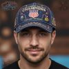 USA Hockey 2026 Olympics Gold Champions Distressed Baseball Cap