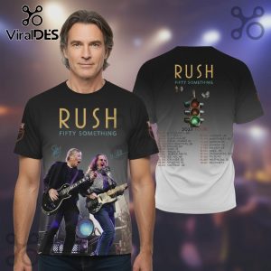 Rush Fifty Something Tour 2027 Premium Graphic Print Shirt