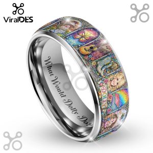 Dolly Parton Limited Edition Silver Tungsten Ring - Show your love for Dolly!