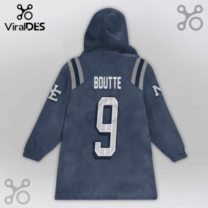 Snuggle Hoodie featuring 'BOUTTE' and the number '9' in a sports jersey style!