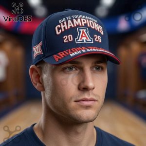 Arizona Wildcats 2026 Big 12 Champions Tournament Premium Cap