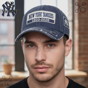 New York Yankees 1903-2026 Commemorative Vintage Distressed Baseball Cap