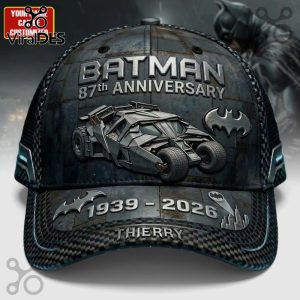Gotham Hero Batman 87th Anniversary Limited Edition Cap