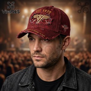 Van Halen EST 1972 Distressed Vintage Style Baseball Cap