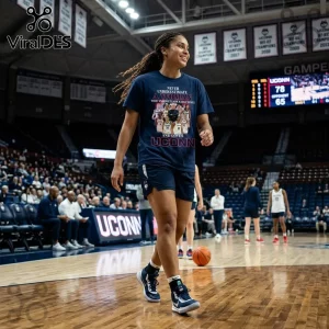 UConn Huskies Women’s Basketball Never Underestimate Graphic T-Shirt
