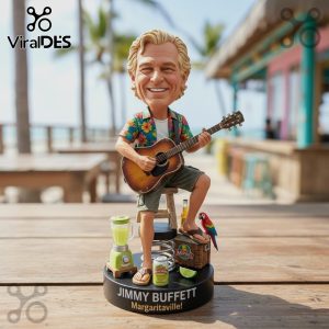 Jimmy Buffett Margaritaville Commemorative Collectible Bobblehead Figure