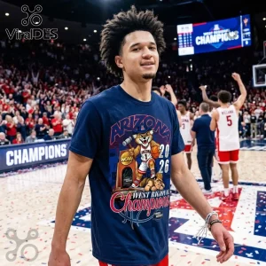 Arizona Wildcats 2026 West Regional Champions March Madness T-Shirt