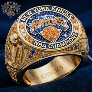 New York Knicks NBA Champions Ring, Commemorative Gold Ring