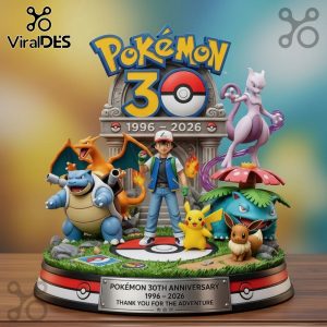 Pokémon 30th Anniversary Premium Limited Edition Statue