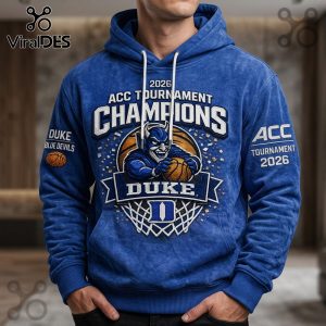Duke Blue Devils 2026 ACC Champions Premium Pullover Hoodie