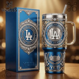 Los Angeles Dodgers Luxury Diamond Edition Insulated YETI Tumbler
