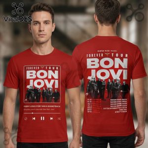 Bon Jovi Forever Tour Graphic T-Shirt