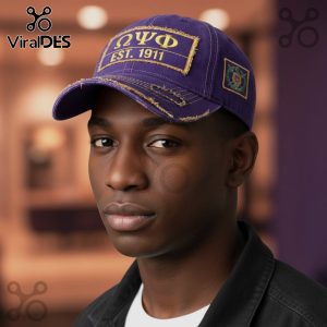 Omega Psi Phi Est 1911 Fraternity Distressed Vintage Dad Hat