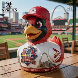 St. Louis Cardinals 144th Anniversary Limited Edition Rubber Duck