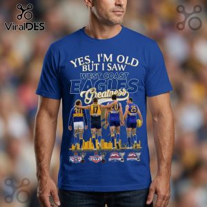 West Coast Eagles Greatness Premium Graphic Tee Shirt