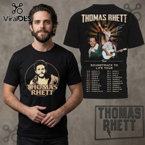 Thomas Rhett Soundtrack to Life Tour 2024 Music Concert T-Shirt