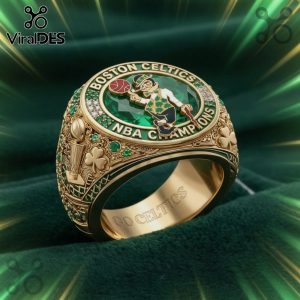Boston Celtics NBA Champions Ring – Premium Gold Commemorative Ring