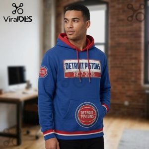 Detroit Pistons 1937-2026 Commemorative Edition Premium Hoodie