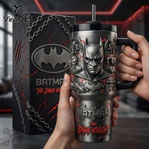 Batman The Dark Knight 3D Sculpted Premium Stainless Steel Tumbler