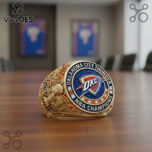 Oklahoma City Thunder NBA Champions Ring – Limited Edition Commemorative Ring