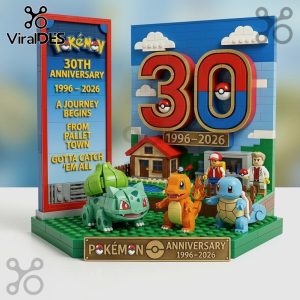 Pokemon 30th Anniversary LEGO Commemorative Limited Edition Display Set