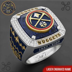 Denver Nuggets 2026 Championship Personalized Commemorative Ring