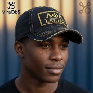 Alpha Phi Alpha Est. 1906 Fraternity Distressed Twill Patch Hat