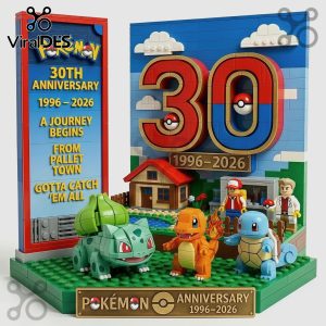 Pokemon 30th Anniversary LEGO Commemorative Limited Edition Display Set