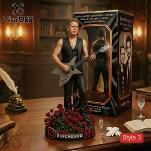 Depeche Mode figure! Collectible with Gahan & Gore Iconic Collection print! Grammy Winner's Edition art!