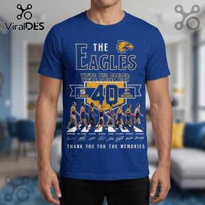 Eagles 40th Anniversary Thank You For The Memories Premium T-Shirt