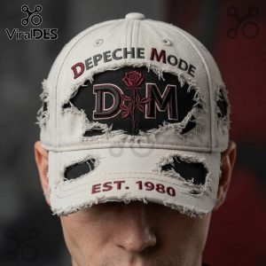 Depeche Mode Distressed Est. 1980s Vintage Style Baseball Cap