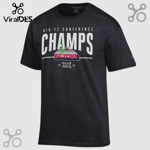 Champion Big 12 Conference Champs Arizona 2026 Graphic T-Shirt