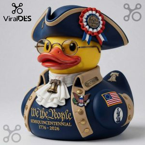 Patriot Rubber Duck – US Semiquincentennial Commemorative Collectible Rubber Duck