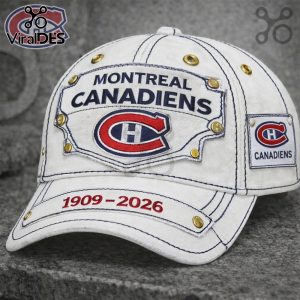 Montreal Canadiens 1909-2026 Commemorative Embroidered Baseball Cap