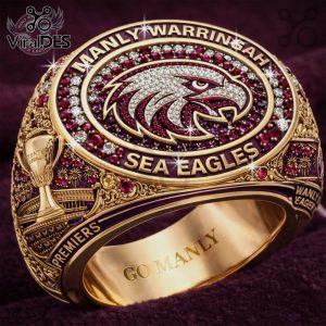 Manly Warringah Sea Eagles Premiers Ring – Luxury Commemorative Ring