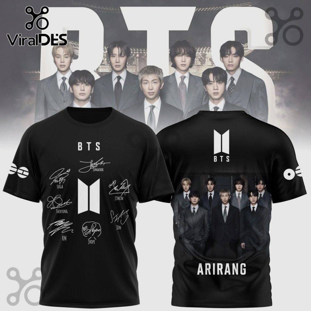 BTS Signature Premium Photo Graphic Fashion T-Shirt