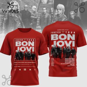 Bon Jovi Forever Tour Graphic T-Shirt
