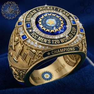 Indian Cricket Team T20 World Cup Champions Commemorative Ring