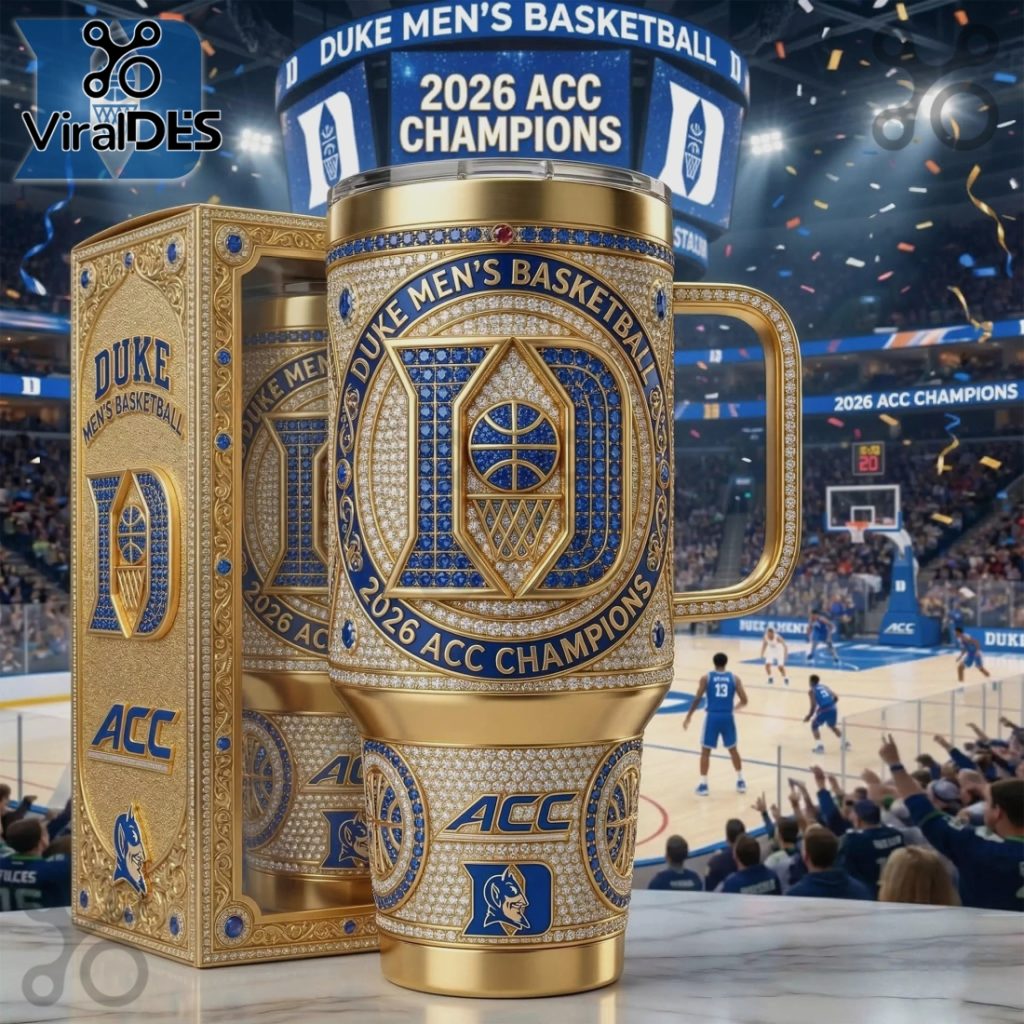 Duke Blue Devils 2026 ACC Champions Commemorative Tumbler
